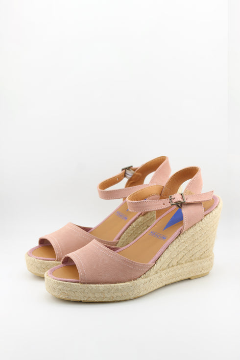 Verbenas Espadrille Wedge Sandals with Ankle Strap